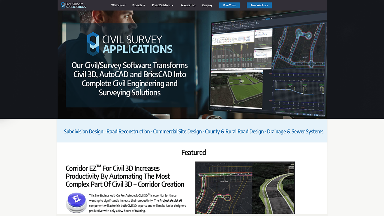 Civil Survey Applications